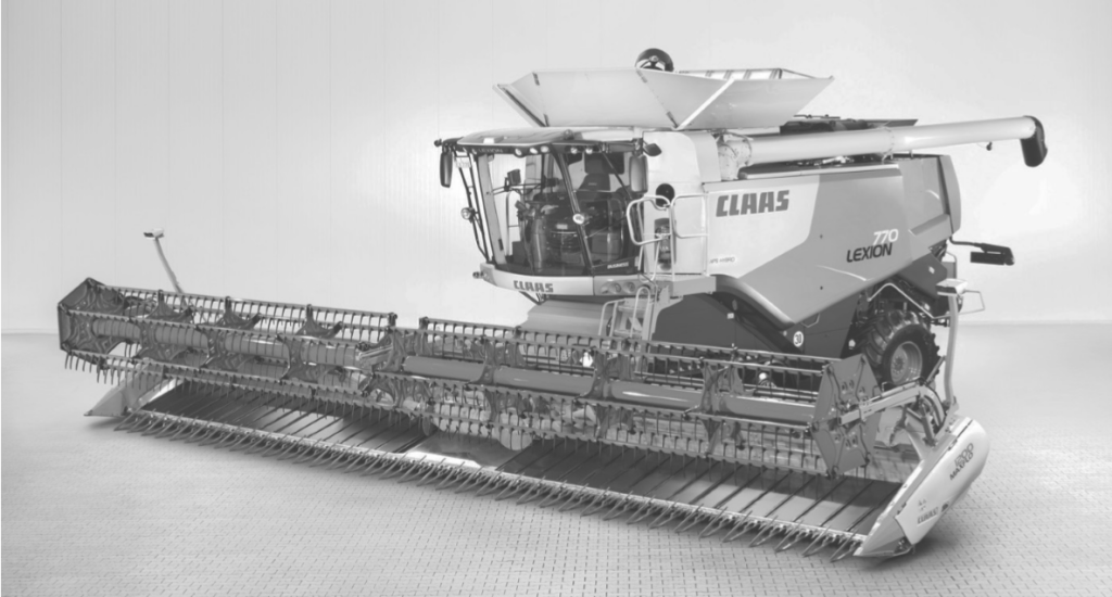 MAXFLO draper header. (Courtesy of CLAAS.)