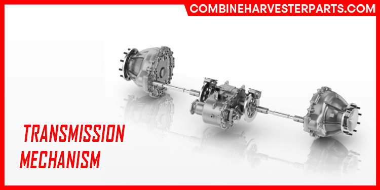 Transmission mechanism of combine harvester power system