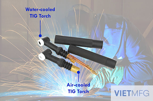 Comparison between Air-cooled and Water-cooled TIG Torches