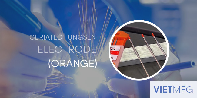 Ceriated Tungsten Electrode (ORANGE)